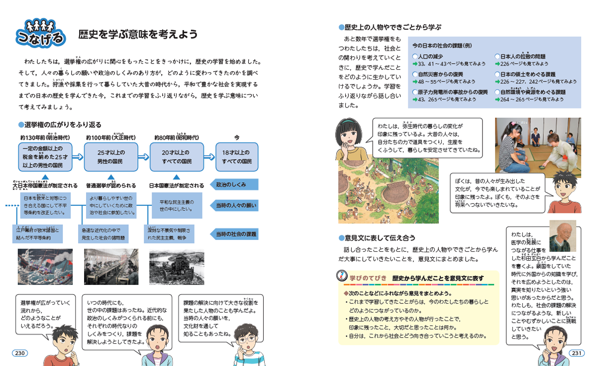 第６学年の主な特色 令和2年 教科書特設サイト 教育出版