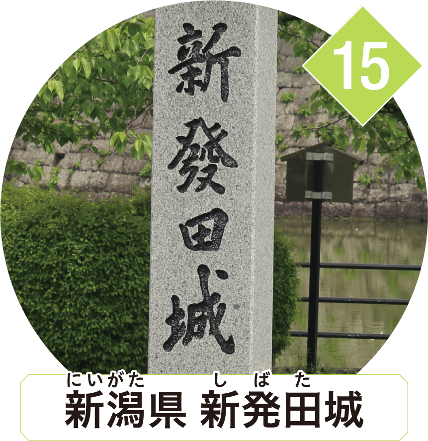 新潟県 新発田城
