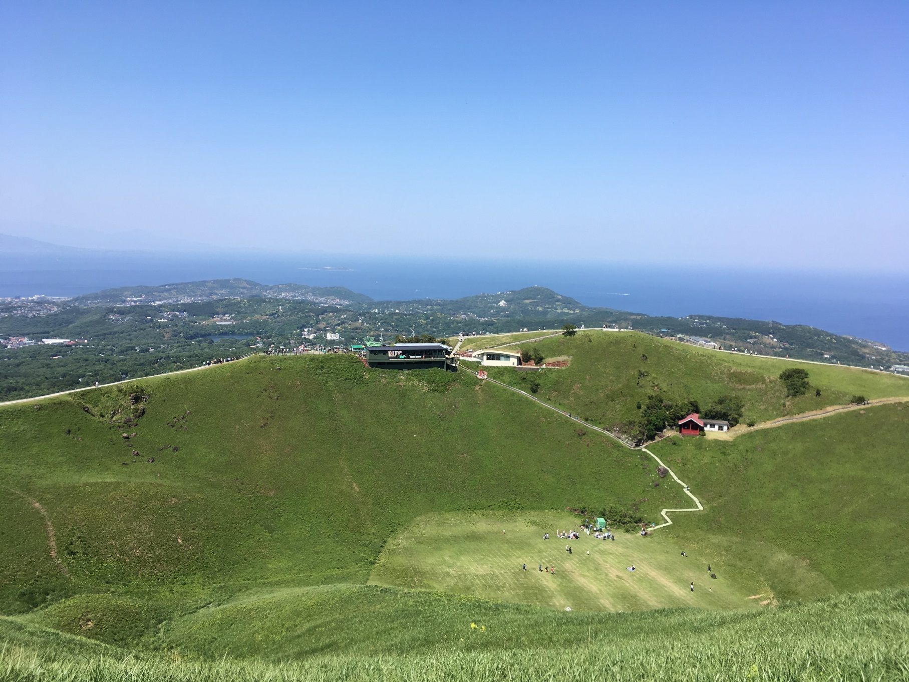 大室山のお鉢