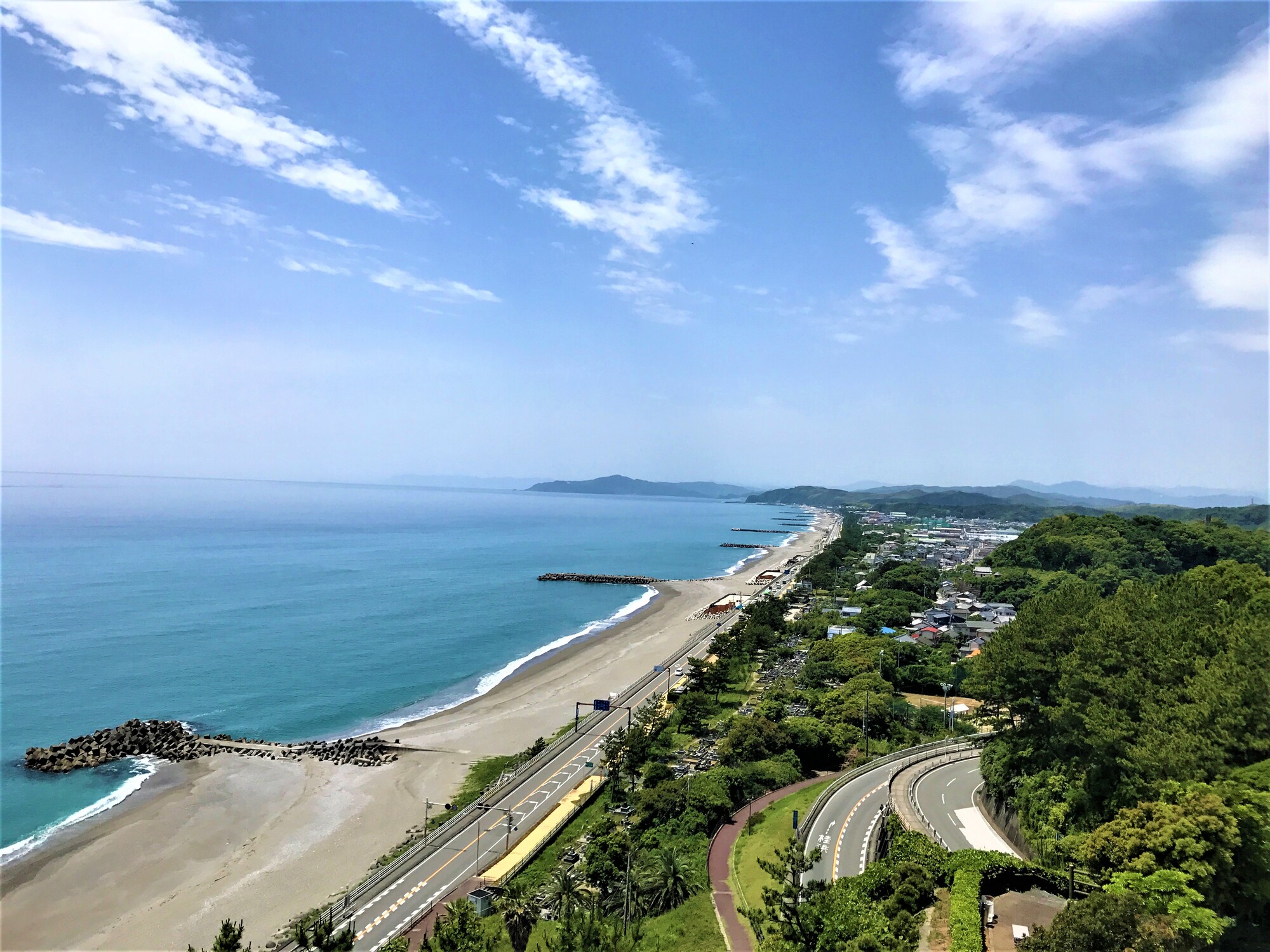 盛夏の桂浜花海道