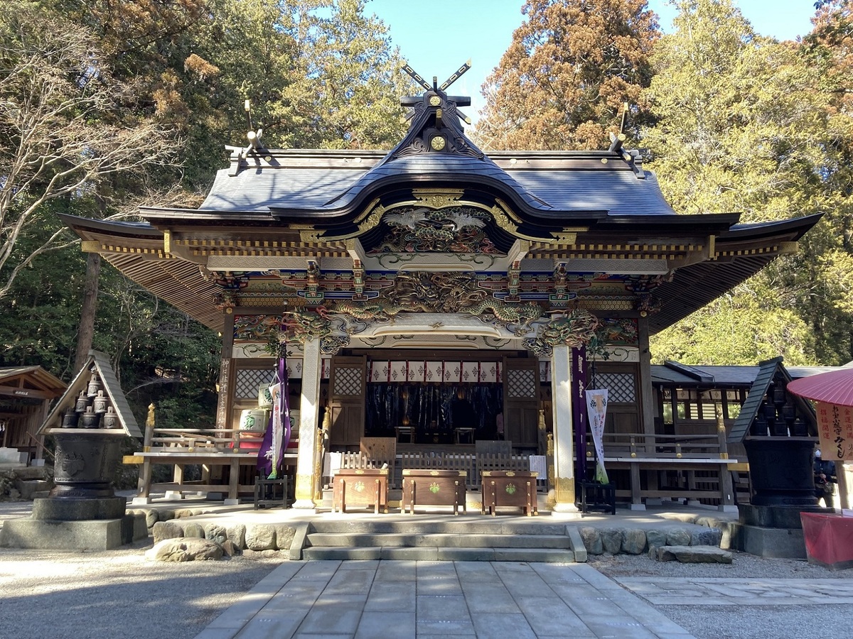 宝登山神社本殿