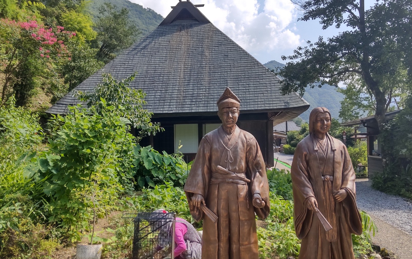 平家落人伝説が伝わる那須家住宅「鶴富屋敷」