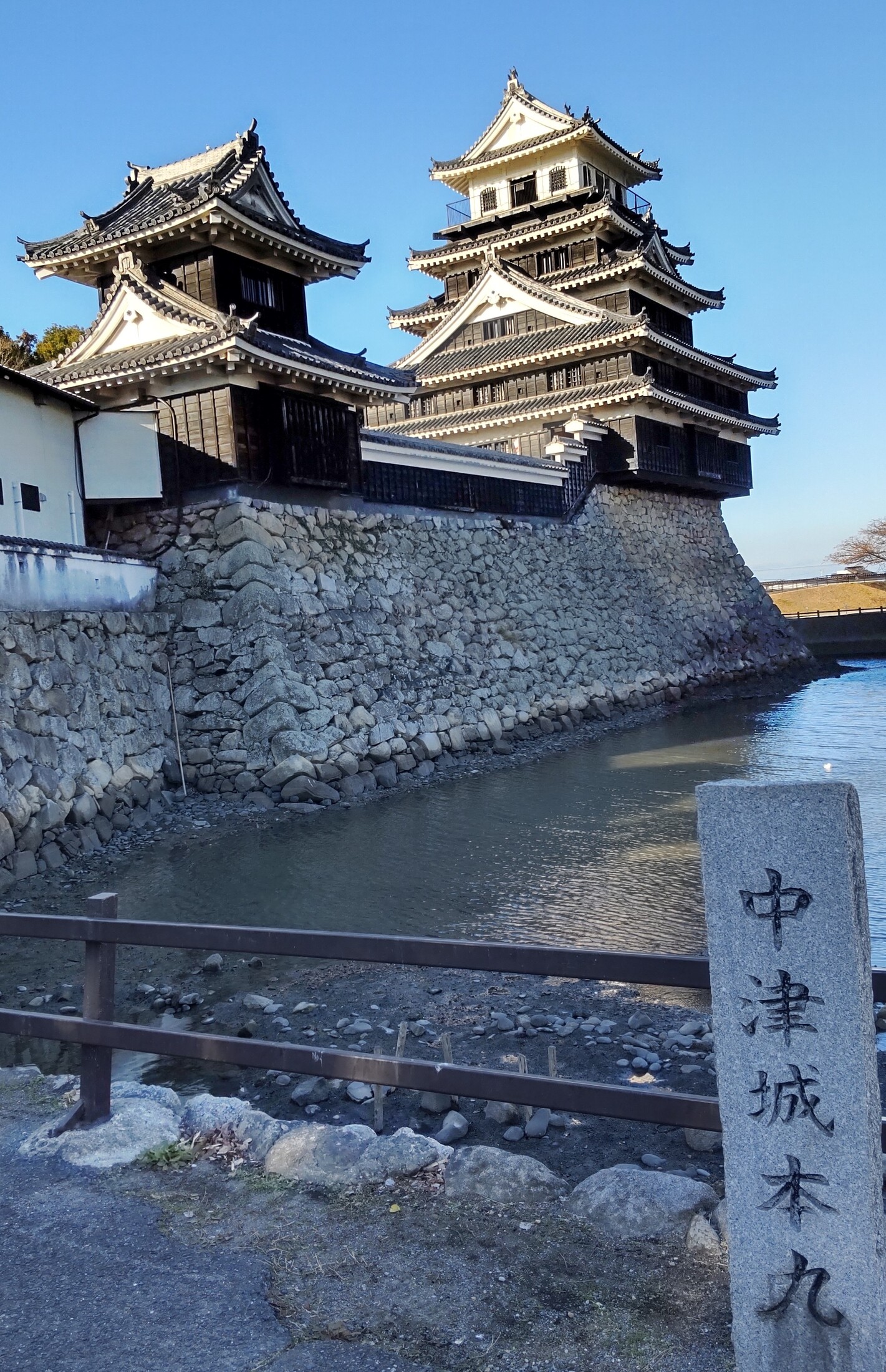 九州最古の近世城郭の中津城
