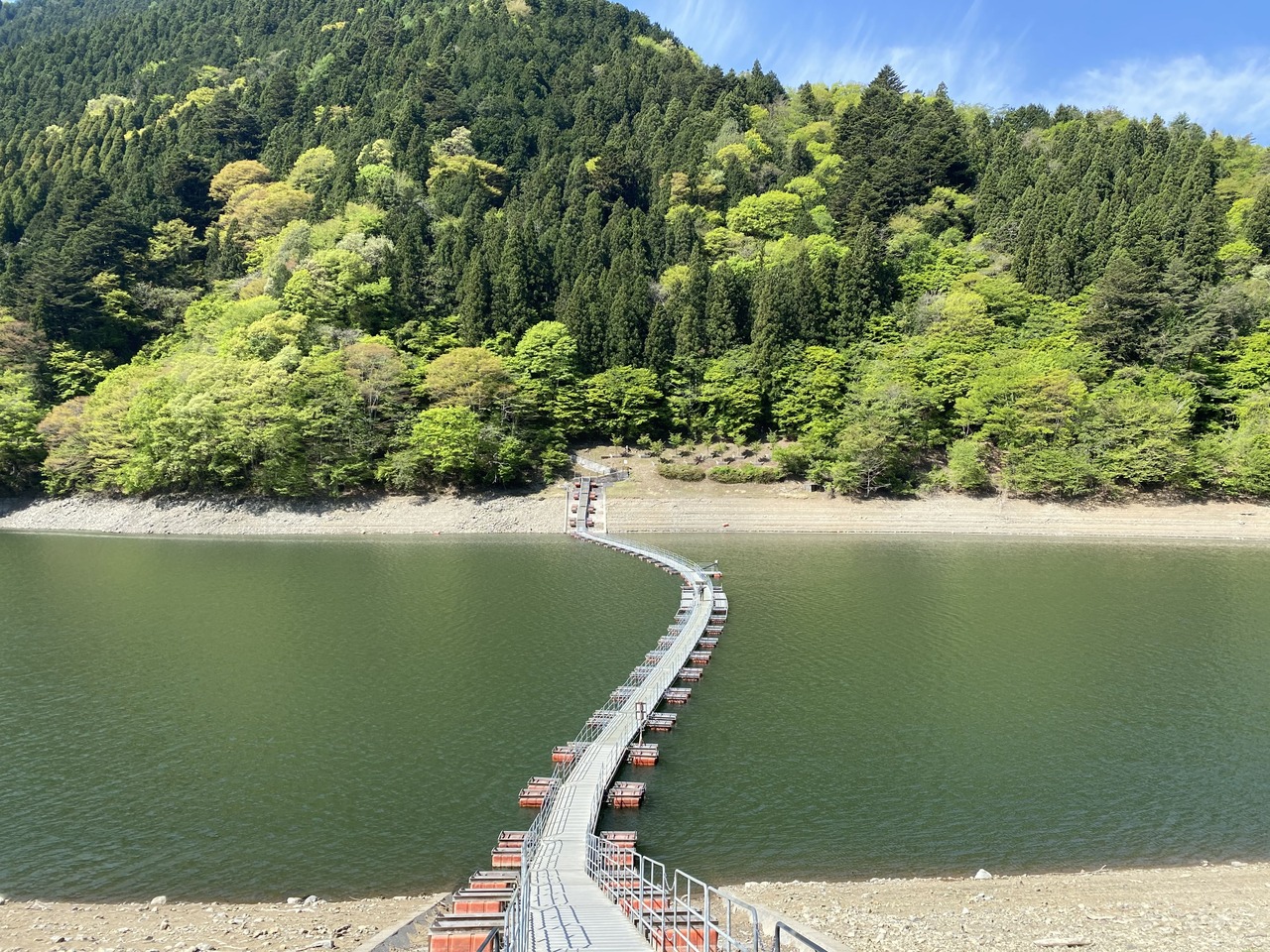 留浦の浮橋