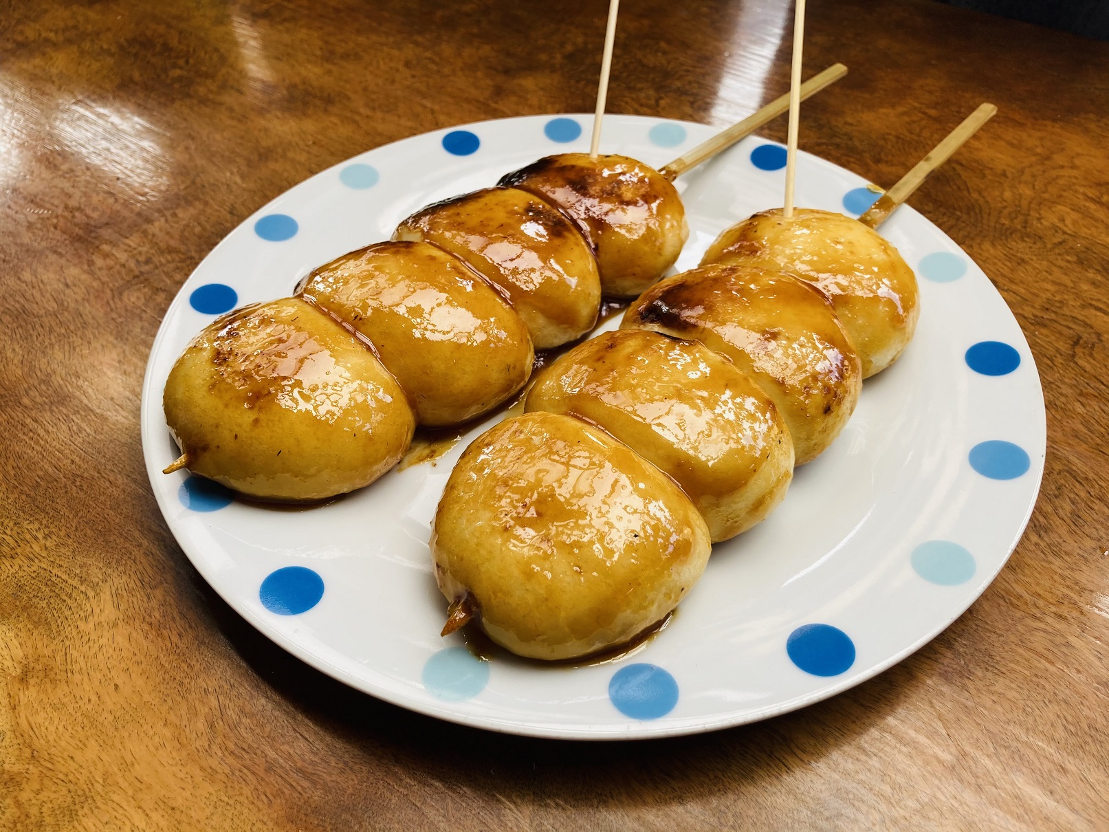 群馬県名物の焼きまんじゅう