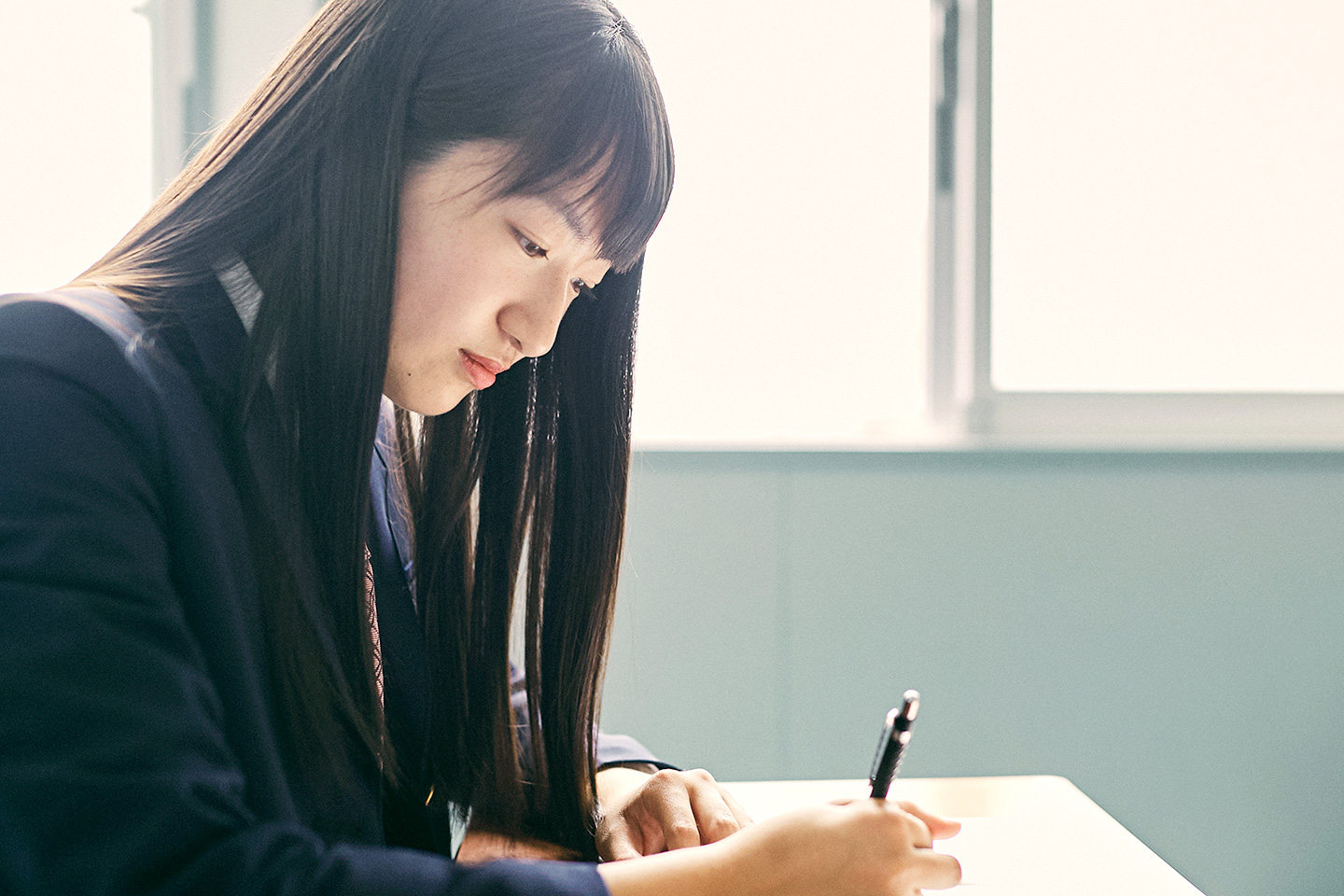 生徒が授業を受けている様子