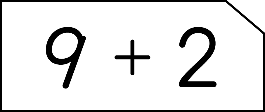 たしざんカード ２