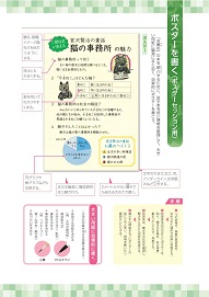 ポスターを書く