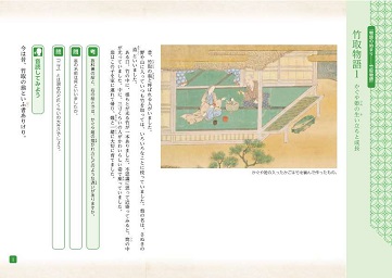 『竹取物語絵巻』場面と物語