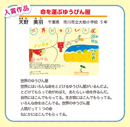 作品名［きれいな水］の説明画像