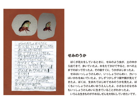 作品名［せみのうか］の説明画像