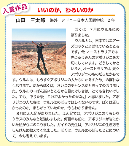 作品名［いいのか，わるいのか］の説明画像