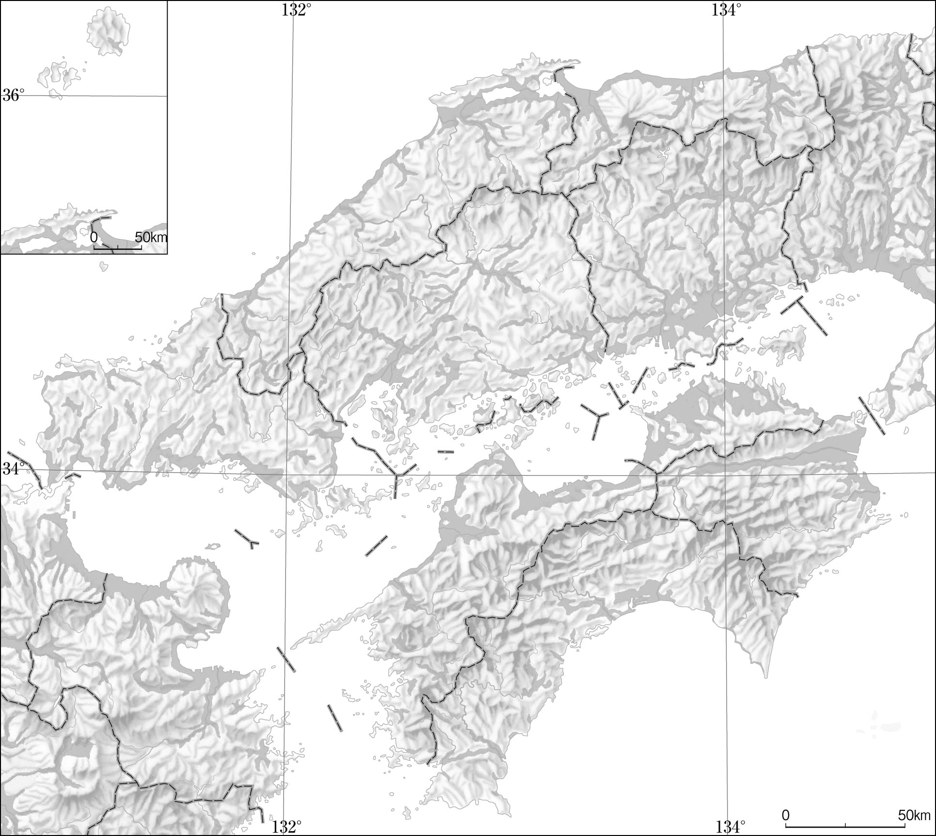 白地図データ 教育出版