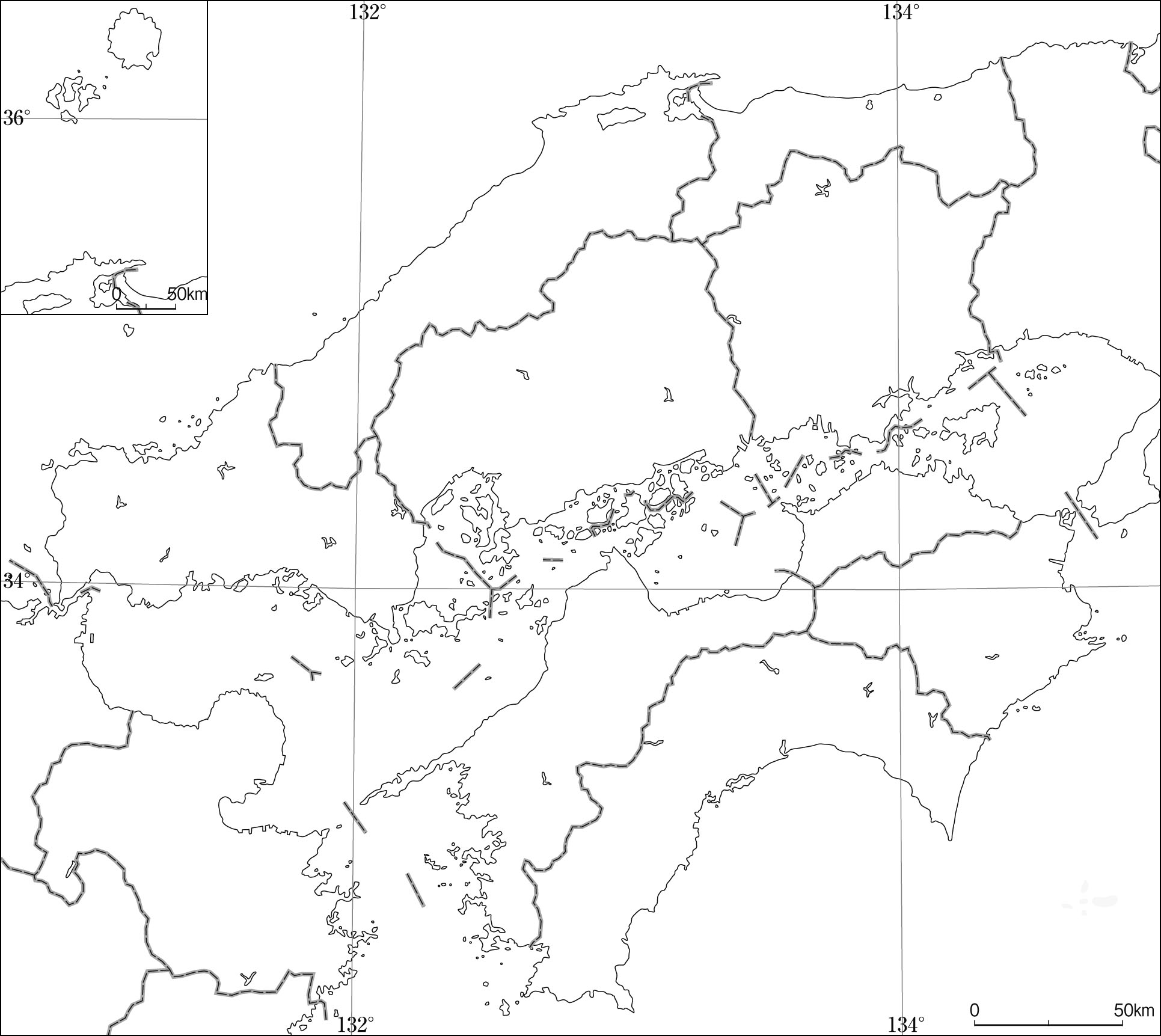 白地図データ 教育出版