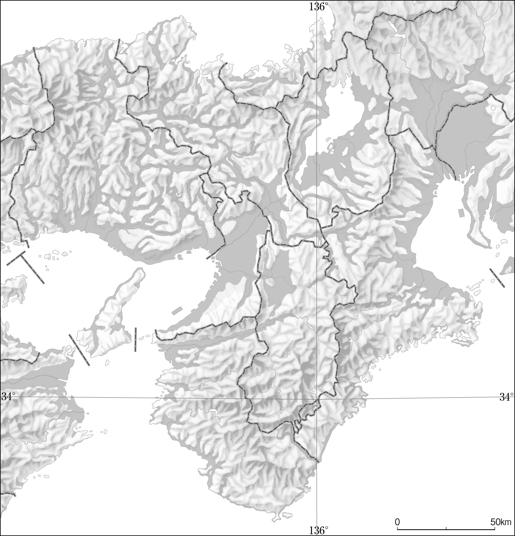 近畿地方（地勢）