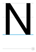 大文字N