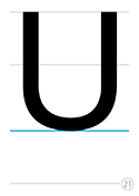 大文字U