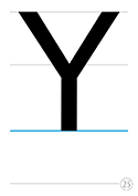 大文字Y
