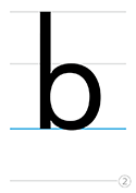 小文字b