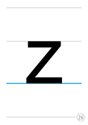 小文字z
