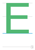 大文字E