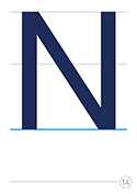 大文字N