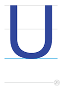 大文字U