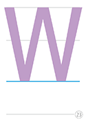 大文字W