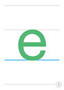 小文字e