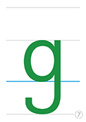 小文字g
