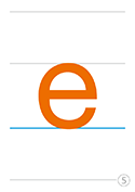 小文字e